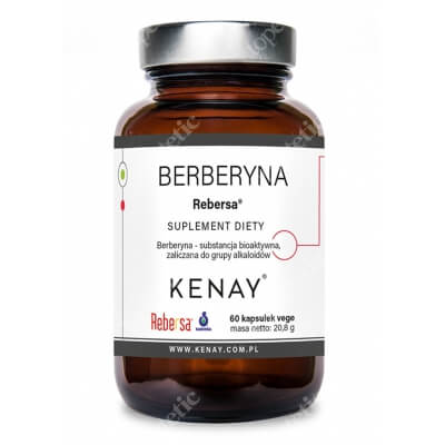 Kenay Berberyna Rebersa Suplement diety 60 kapsułek