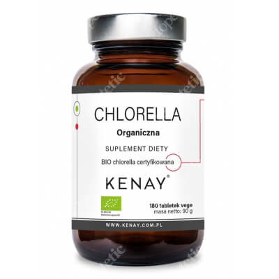 Kenay Chlorella Organiczna Suplement diety 180 tabletek