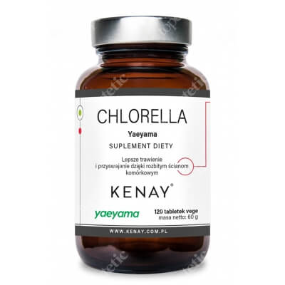 Kenay Chlorella Yaeyama Suplement diety 120 tabletek