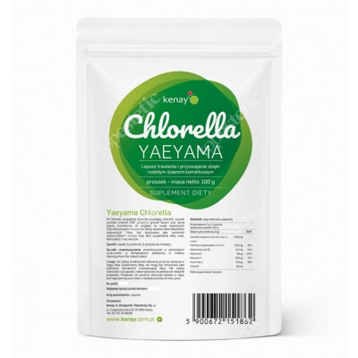 Kenay Chlorella Yaeyama Suplement diety w proszku 100 g