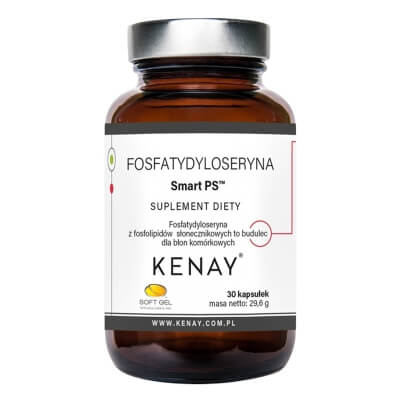 Kenay Fosfatydyloseryna Smart PS Suplement diety 30 kapsułek