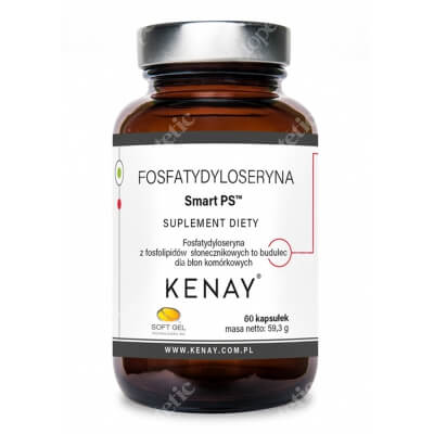 Kenay Fosfatydyloseryna Smart PS Suplement diety 60 kapsułek