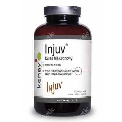 Kenay Injuv Kwas hialuronowy suplement diety 300 kapsułek