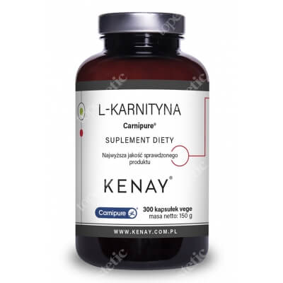 Kenay L-Karnityna Carnipure Suplement diety 300 kapsułek