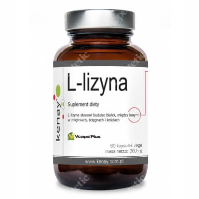 Kenay L- Lizyna Suplement diety 60 kapsułek