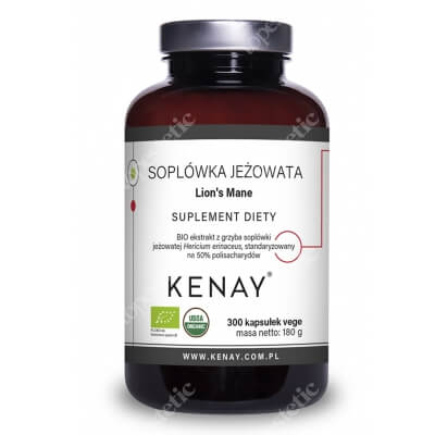 Kenay Lion\'s Mane Soplówka jeżowata 300 kapsułek