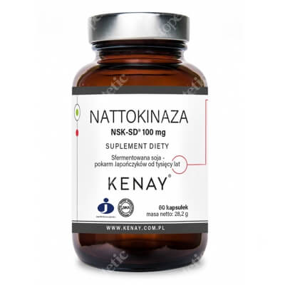 Kenay Nattokinaza NSK-SD 100 mg Suplement diety 60 kapsułek