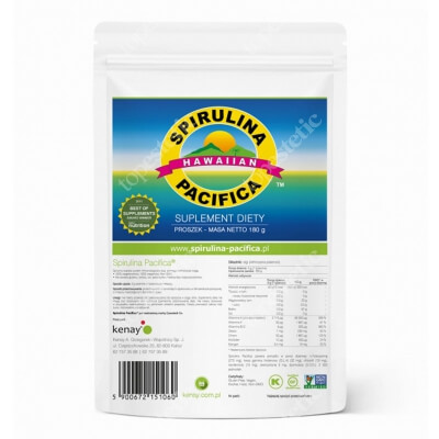 Kenay Spirulina Pacifica Suplement diety w proszku 180 g