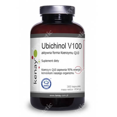 Kenay Ubichinol V100 Aktywna forma Koenzymu Q10 300 kapsułek