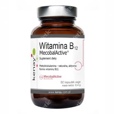 Kenay Witamina B12 MecobalActive Metylokobalamina 60 kapsułek