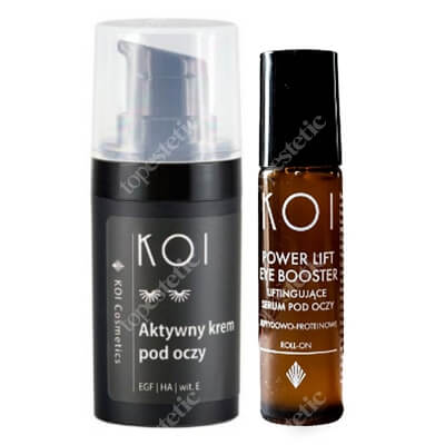 Koi Eyes Care ZESTAW Roślinny czynnik wzrostu 15 ml + Peptydy, proteiny 10 ml