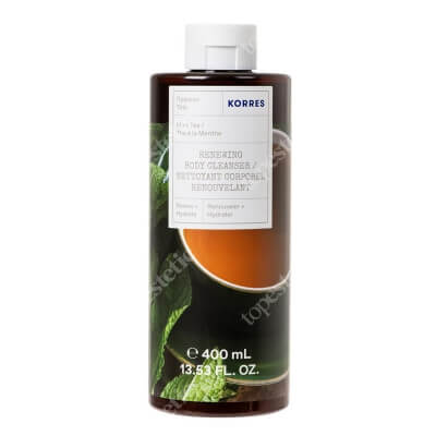 Korres Mint Tea Renewing Body Cleanser Żel do mycia ciała 400 ml
