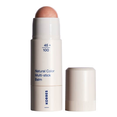 Korres Multistick Wielofunkcyjny balsam (kolor 02 Glass Peach) 4,5 g
