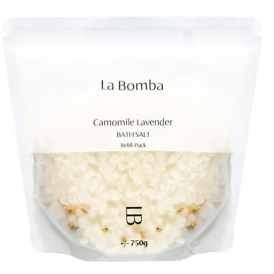 La Bomba Camomile Lavender Refill Pack Sól do kąpieli - uzupełnienie 750 g