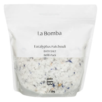La Bomba Eucalyptus Patchouli Refill Pack Sól do kąpieli - uzupełnienie 750 g