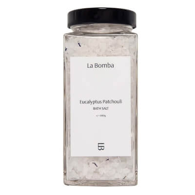 La Bomba Eucalyptus Patchouli Sól do kąpieli z olejkami eukaliptusa i paczuli 680 g
