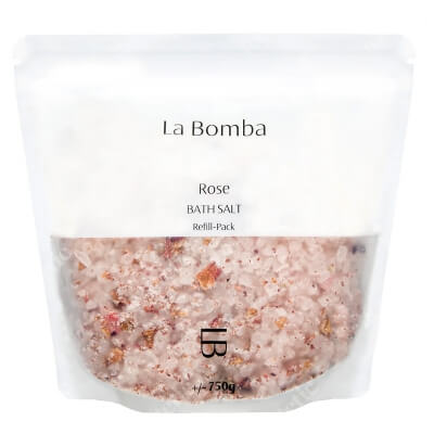 La Bomba Rose Refill Pack Sól do kąpieli - uzupełnienie 750 g