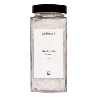 La Bomba Silent Vanilla Bath Salt Sól do kąpieli o kremowo-waniliowym aromacie z nutą jaśminu 680 g