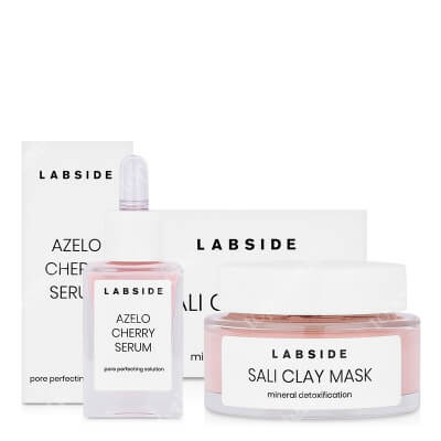 Labside Sali Clay Mask + Azelo Cherry Serum ZESTAW Maseczka detoksykująca 50 ml + Serum przeznaczone dla cery problematycznej 30 ml