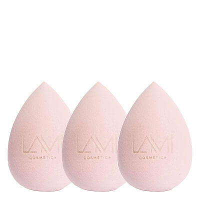 Lami Cosmetics Makeup Blender Sponge x 3 ZESTAW Gąbka do makijażu 1 szt x 3