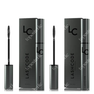 Lashcode Mascara Lashcode Mascara x 2 ZESTAW Pielęgnujący tusz do rzęs 10 ml x 2