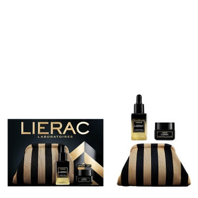 Lierac The Absolute Set ZESTAW Serum regenerujące 30 ml + Krem pod oczy 20 ml + Kosmetyczka 1 szt