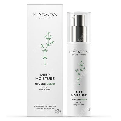 Madara Deep Moisture Cream Odżywczy krem do skóry suchej i bardzo suchej 50 ml