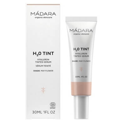 Madara H20 Hialuron Tinted Serum Hialuronowe serum tonujące (kolor May Flower nr 1) 30 ml