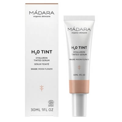 Madara H20 Hialuron Tinted Serum Hialuronowe serum tonujące (kolor Moon Flower nr 2) 30 ml