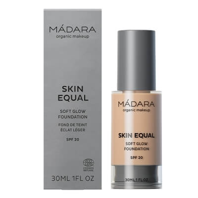 Madara Skin Equal Soft Glow Podkład rozświetlający (kolor 20 Ivory) 30 ml