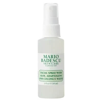 Mario Badescu Facial Spray With Aloe Adaptogens And Coconut Water Nawilżająco-rozświetlająca mgiełka do twarzy z aloesem, adaptogenami i wodą kokosową 59 ml