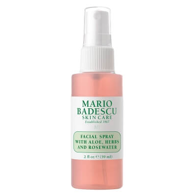 Mario Badescu Facial Spray With Aloe, Herbs And Rosewater Rewitalizująca mgiełka do twarzy z aloesem, ziołami i wodą różaną 59 ml