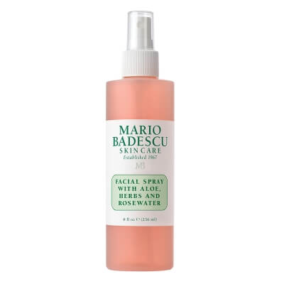 Mario Badescu Facial Spray With Aloe, Herbs And Rosewater Rewitalizująca mgiełka do twarzy z aloesem, ziołami i wodą różaną 236 ml