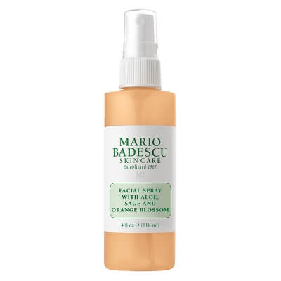 Mario Badescu Facial Spray With Aloe, Sage And Orange Blossom Energetyzująca mgiełka do twarzy 118 ml