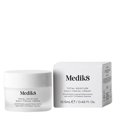 Medik8 Total Moisture Daily Facial Cream Dogłębne nawilżenie skóry rano i wieczorem 12,5 ml