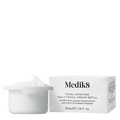 Medik8 Total Moisture Daily Facial Cream Refill Dogłębne nawilżenie skóry rano i wieczorem 50 ml