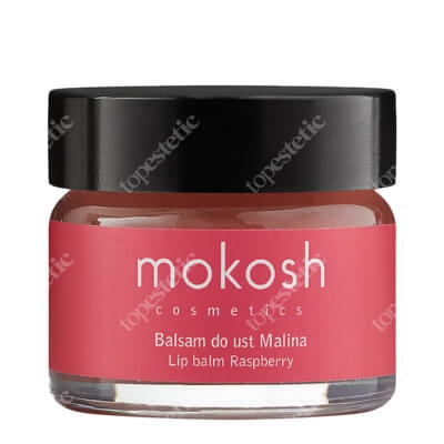 Mokosh Lip Balm Raspberry Balsam do ust - Malina 15 ml