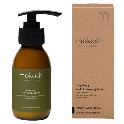 Mokosh Soothing After Shave Cream Łagodzący krem po goleniu - zielona kawa z tabaką 90 ml