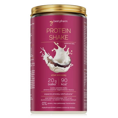 MyBestPharm MyBestProtein SHAKE Suplement diety - smak kokosowy 450 g