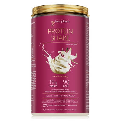MyBestPharm MyBestProtein SHAKE Suplement diety - smak waniliowy 450 g