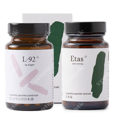 Oligo Elite Etas + L-92 ZESTAW Roślinny ekstrakt z dolnej części szparaga Asparagus officinalis 60 kaps. + Postbiotyk - podtyp bakterii Lactobacillus acidophilus 30 kps