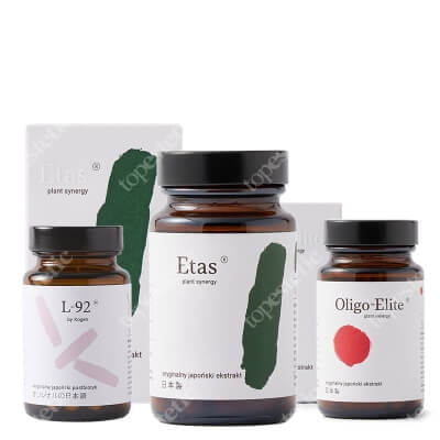 Oligo Elite Suple Set ZESTAW Roślinny ekstrakt z dolnej części szparaga Asparagus officinalis 60 kaps. + Postbiotyk - podtyp bakterii Lactobacillus acidophilus 30 kps