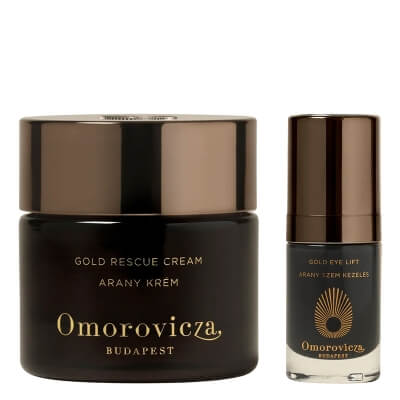 Omorovicza Daily Gold Premium Care ZESTAW Przeciwstarzeniowy krem ​​regenerujący ze złotem 50 ml + Liftingujący krem pod oczy ze złotem 15 ml