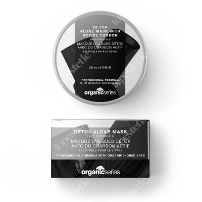 Organic Series Detox Algae Mask With Active Carbon Maska algowa z aktywnym węglem 200 ml