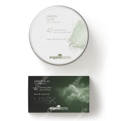 Organic Series Green Clay Masque Glinka zielona 200 ml