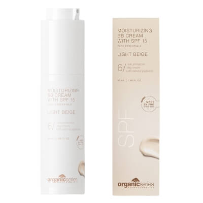 Organic Series Moisturizing BB Cream With SPF 15 Krem BB z filtrem (kolor Light Beige) 50 ml