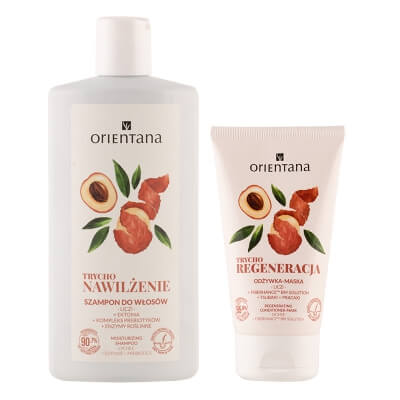 Orientana Trycho Hair ZESTAW Odżywka- maska do włosów 125 ml + Szampon do włosów 200 ml