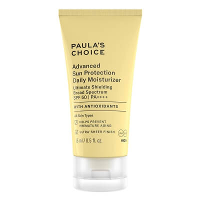 Paulas Choice Advanced Sun Protection Daily Moisturizer SPF 50 Zaawansowany krem nawilżający na dzień 15 ml