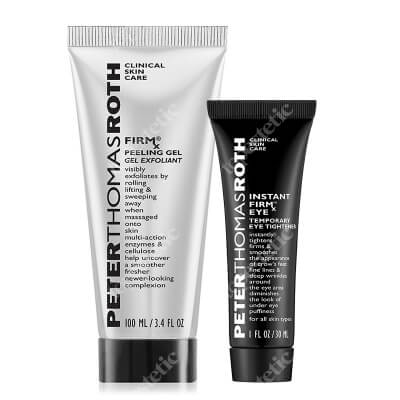 Peter Thomas Roth Instant FirmX Kit ZESTAW Krem pod oczy o działaniu liftingującym i napinającym 30 ml + Żel peelingujący 100 ml