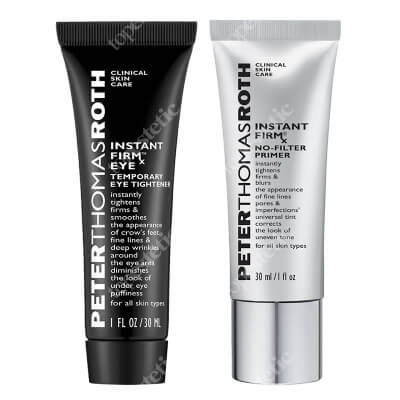 Peter Thomas Roth Instant FirmX Set ZESTAW Krem pod oczy o działaniu liftingującym i napinającym 30 ml + Krem upiększający z natychmiastowym efektem napięcia 30 ml
